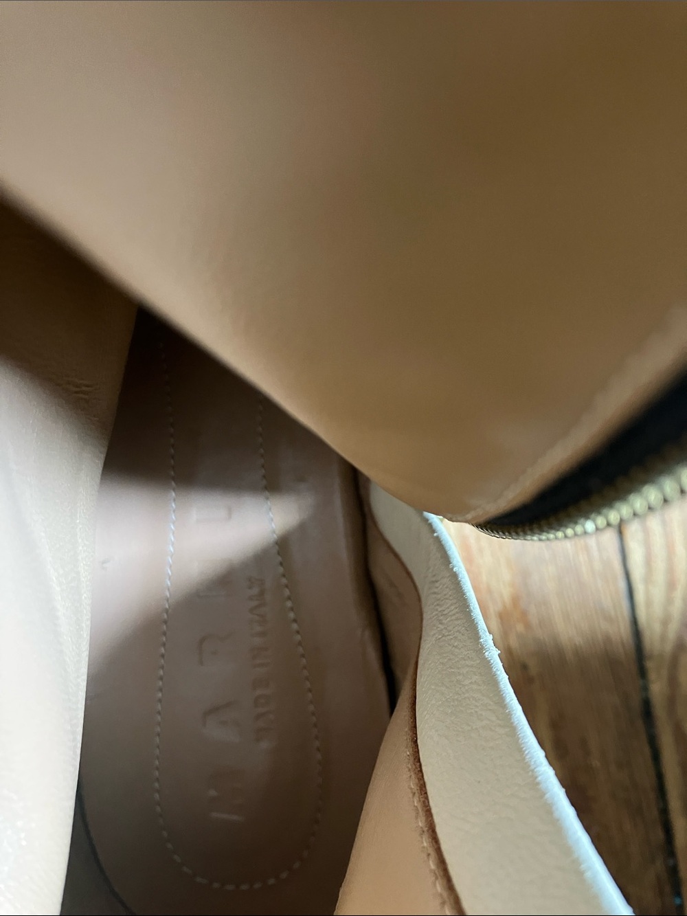 Marni Gold Pointy Toe Boot - Picture 10 of 12